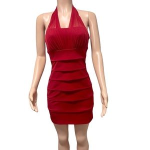 Sweet Storm Cocktail Dress Red Size M